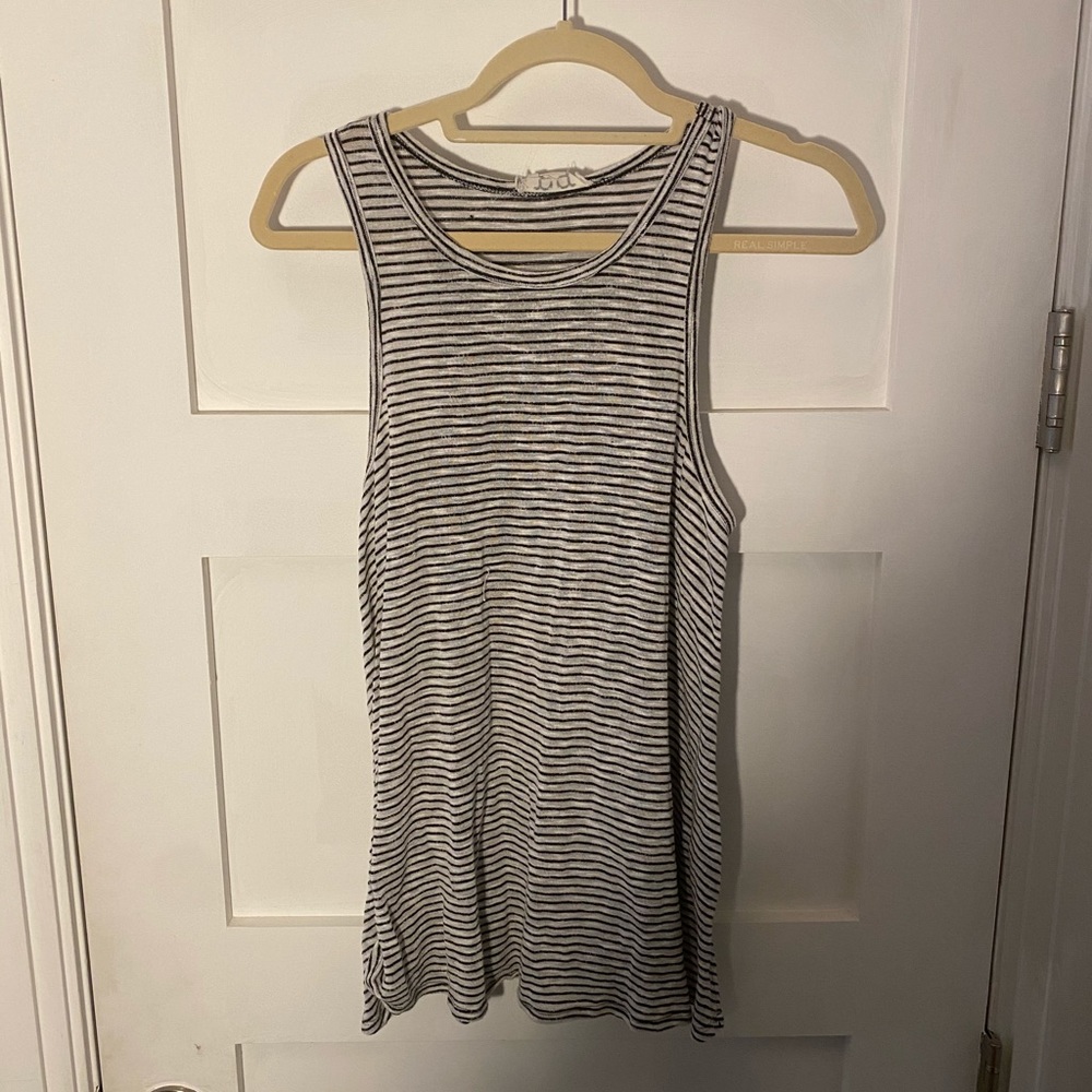 PPLA Striped Tank Sz M